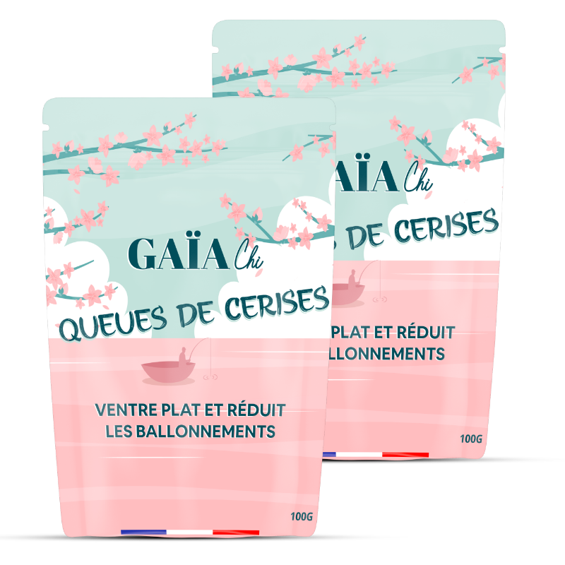 QUEUES DE CERISES - THÉ ANTI-BALLONNEMENTS, VENTRE PLAT